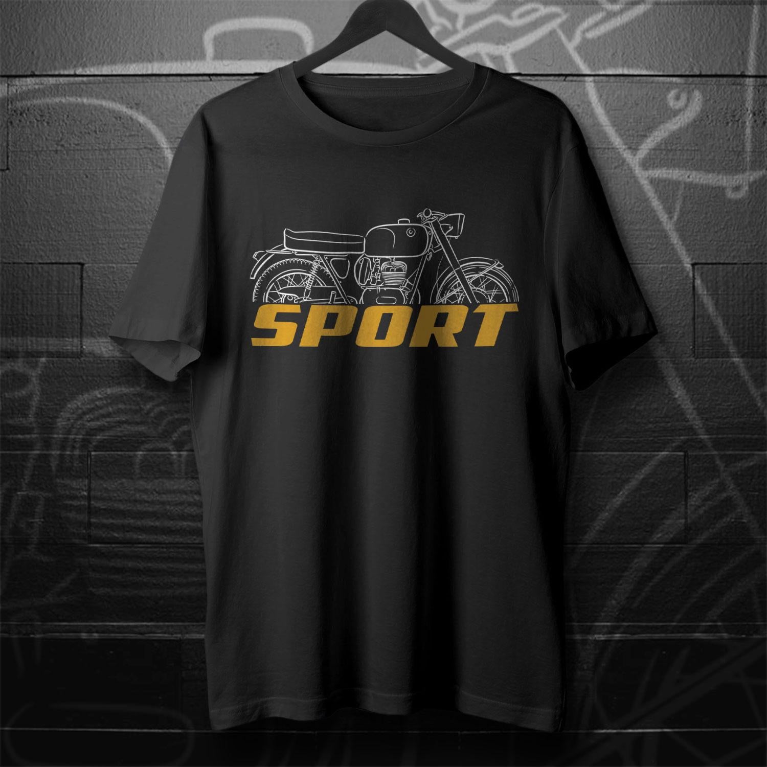 OSSA 230 Sport & Sport USA Inspired T-Shirt - Motorcycle Tee Shirt for Riders
