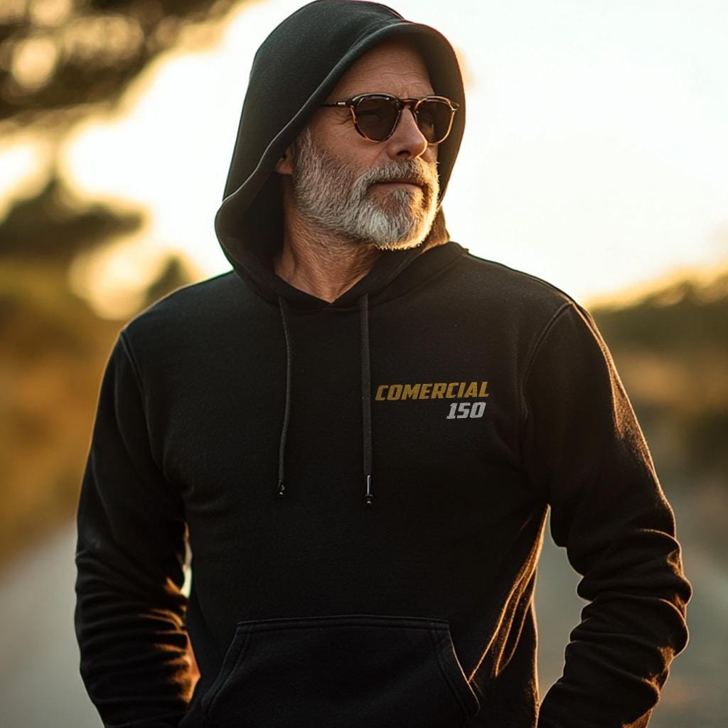 OSSA 150 Comercial 1958 - 1963 Inspired Hoodie - Motorcycle Sweatshirt for Riders