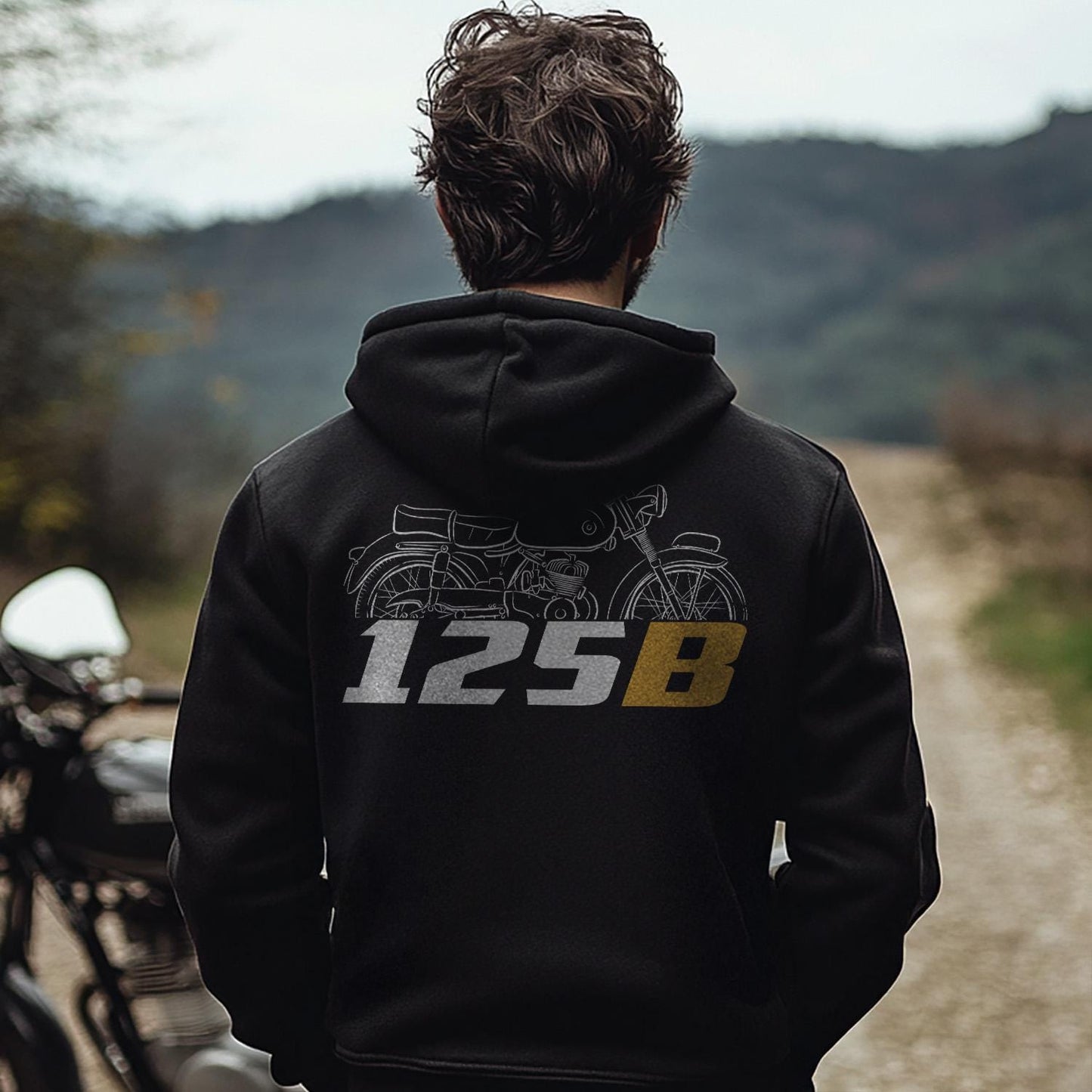 OSSA 125 B | C & C2 Inspired Hoodie - Motorcycle Sweatshirt for Riders