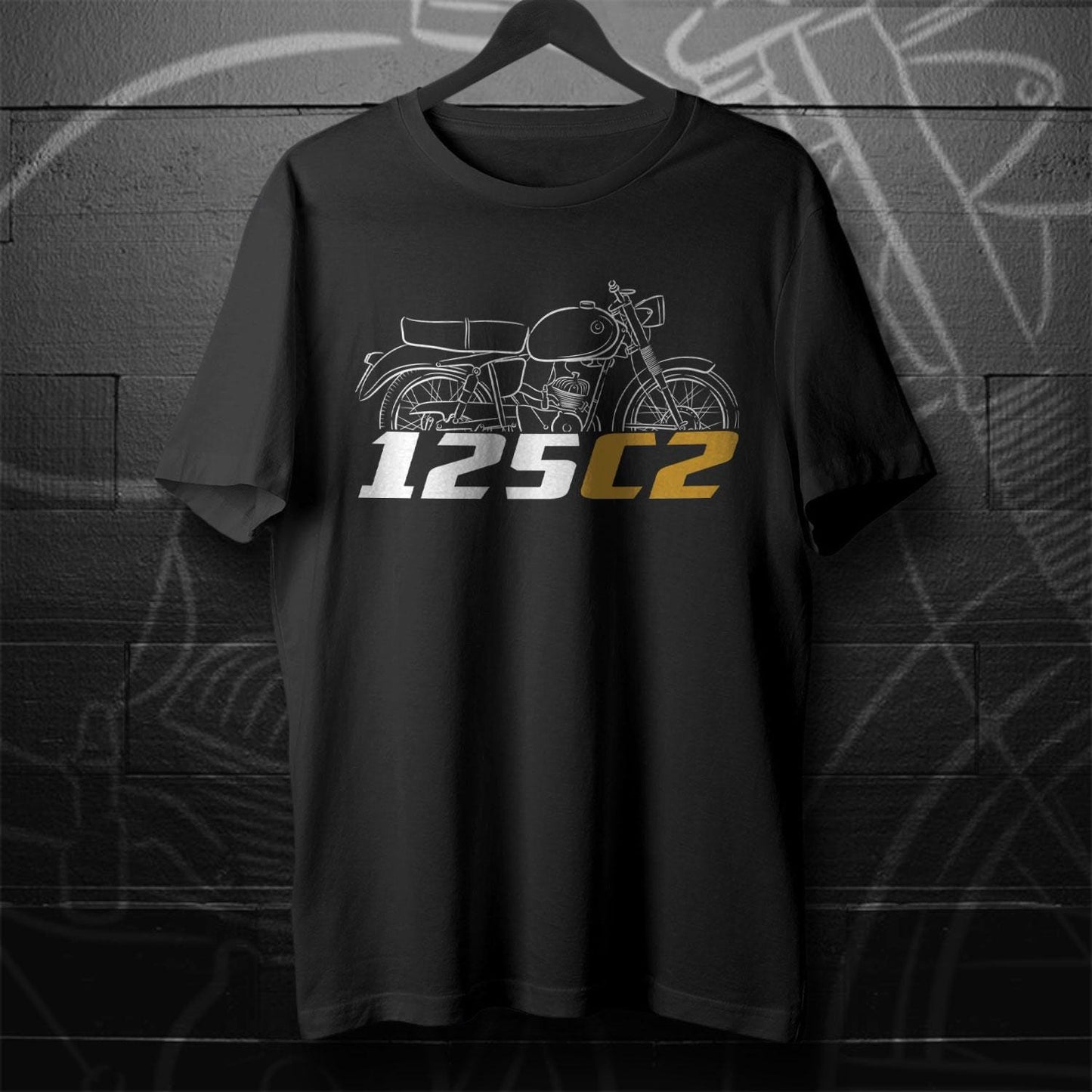 OSSA 125 B | C | C2 Inspired T-Shirt - Motorcycle Tee Shirt for Riders