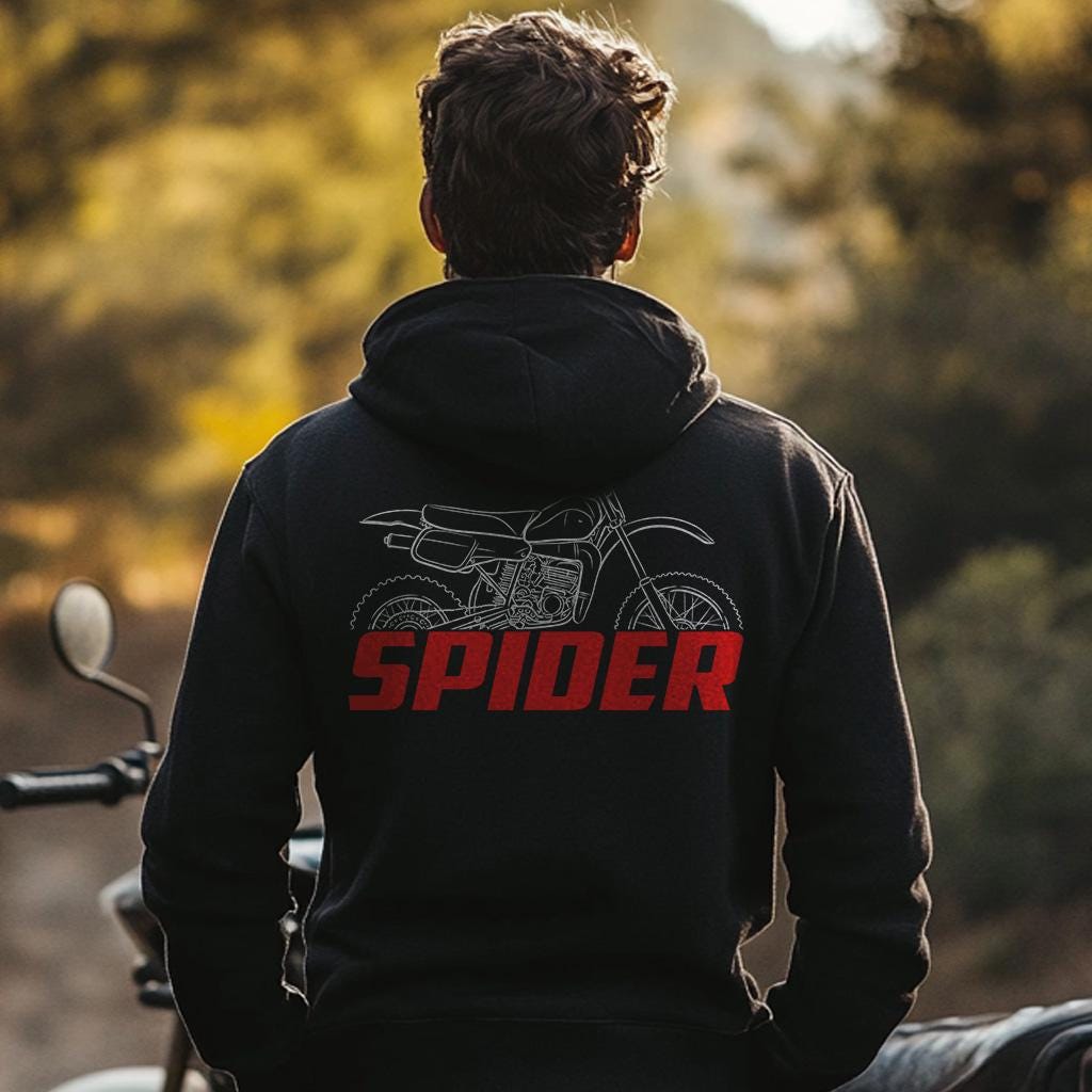 Maico 250 Spider 1983 Inspired Hoodie - Motorcycle Sweatshirt for Riders