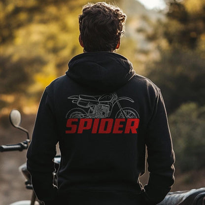 Maico 250 Spider 1983 Inspired Hoodie - Motorcycle Sweatshirt for Riders