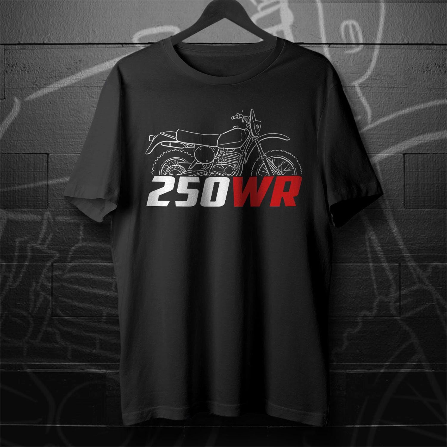 Maico 250 WR 1977 Inspired T-Shirt - Motorcycle Tee Shirt for Riders