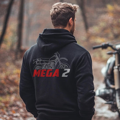 Maico 490 Mega 2 Enduro 1981 Inspired Hoodie - Motorcycle Sweatshirt for Riders