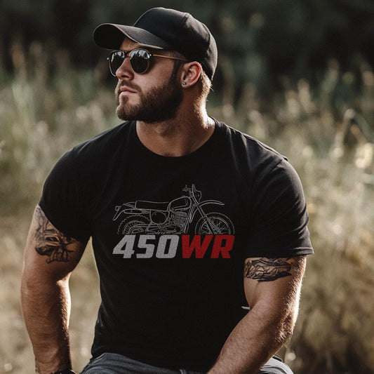Maico 450 WR 1977 Inspired T-Shirt - Motorcycle Tee Shirt for Riders
