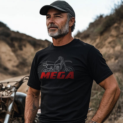 Maico 440 Mega 1980 Inspired T-Shirt - Motorcycle Tee Shirt for Riders