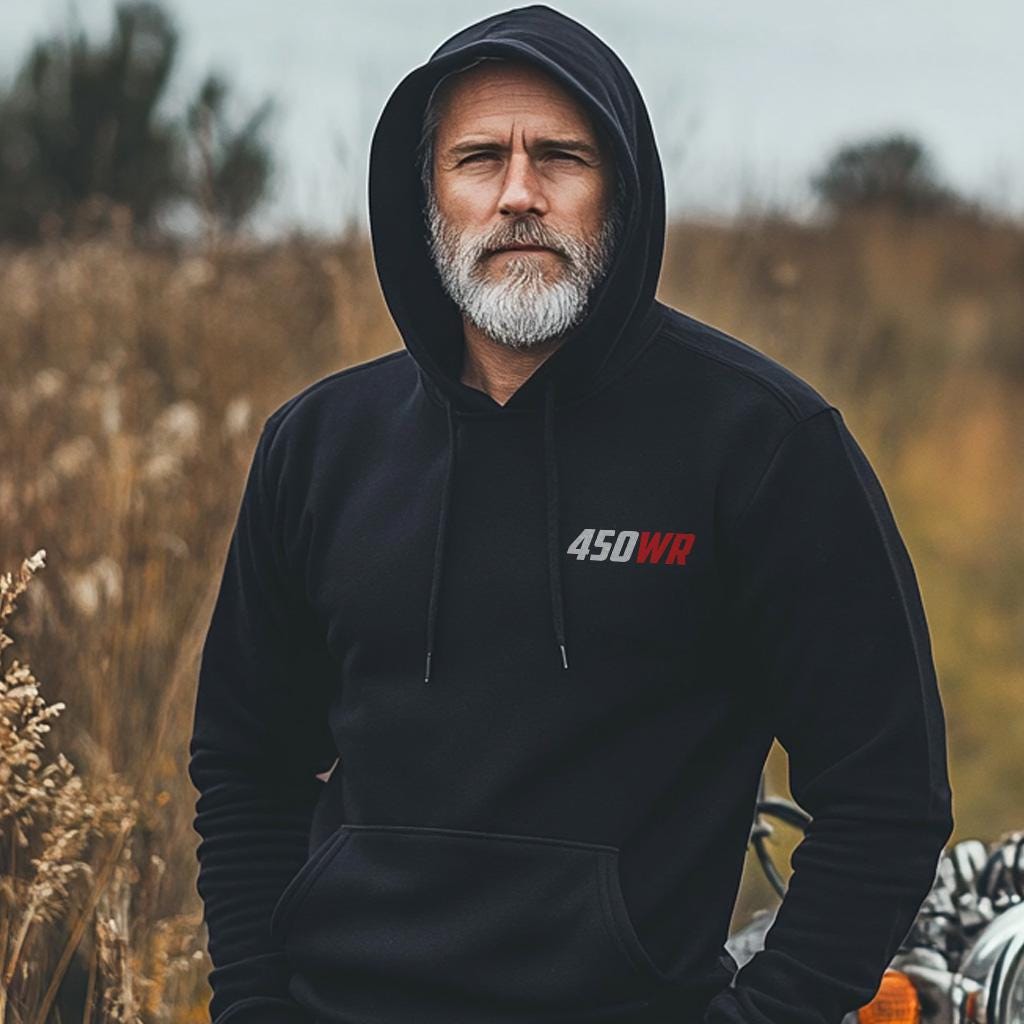 Maico 450 WR 1977 Inspired Hoodie - Motorcycle Sweatshirt for Riders