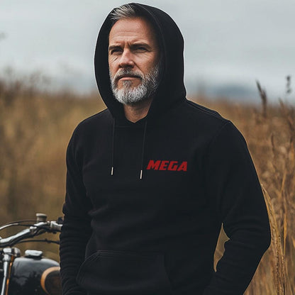 Maico 440 Mega 1980 Inspired Hoodie - Motorcycle Sweatshirt for Riders