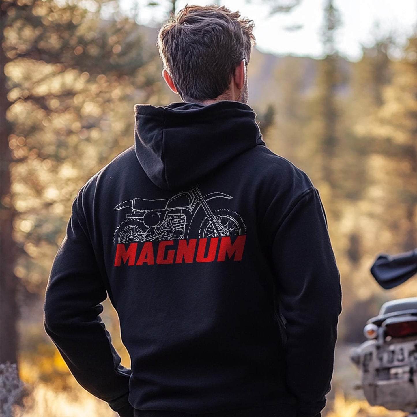 Maico 440 Magnum 1978 Inspired Hoodie - Motorcycle Sweatshirt for Riders