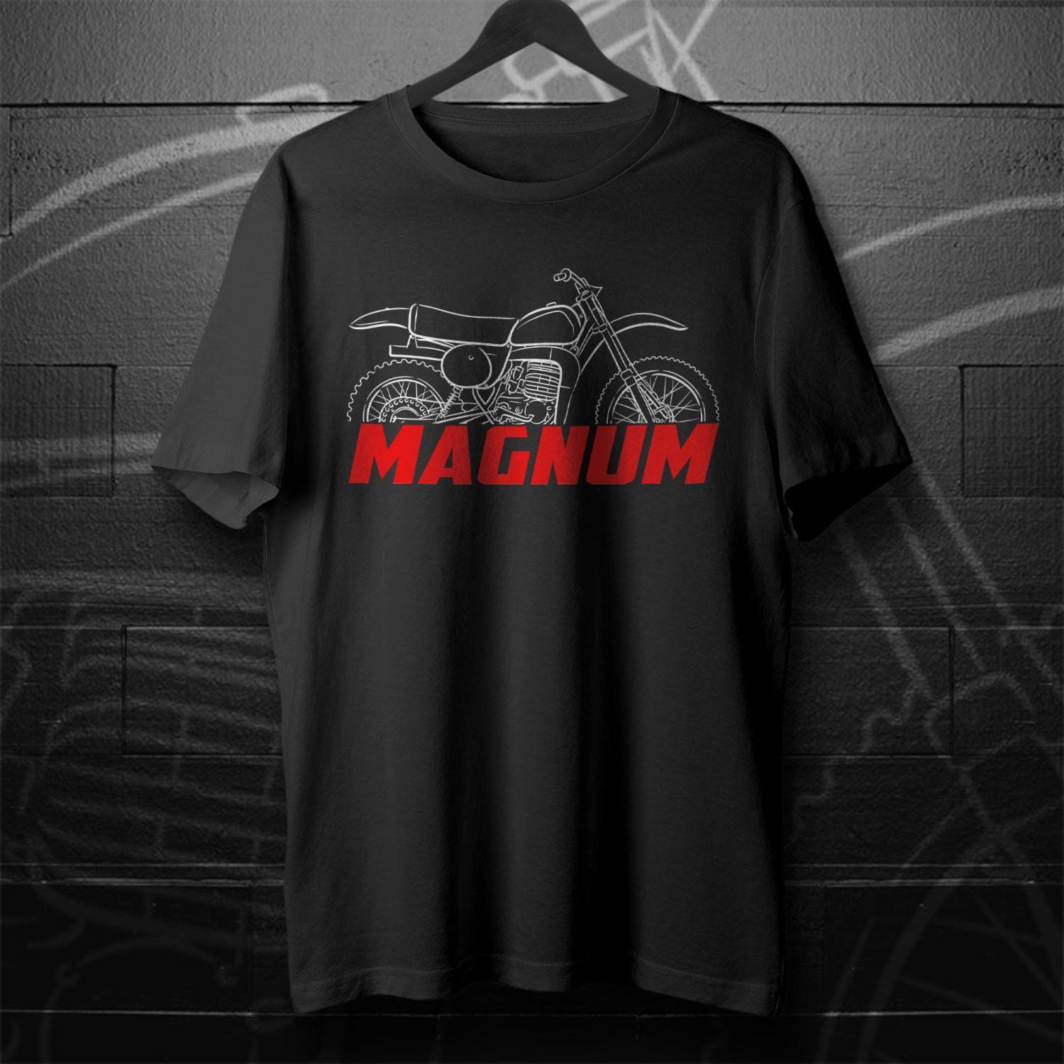Maico 440 Magnum 1978 Inspired T-Shirt - Motorcycle Tee Shirt for Riders