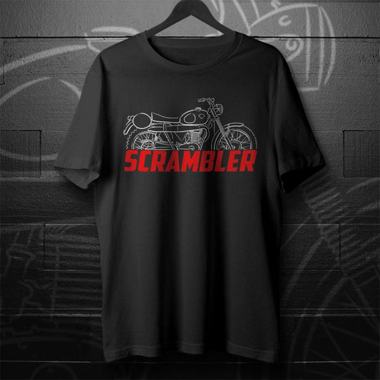 Maico 360 Scrambler 1967 Inspired T-Shirt - Motorcycle Tee Shirt for Riders