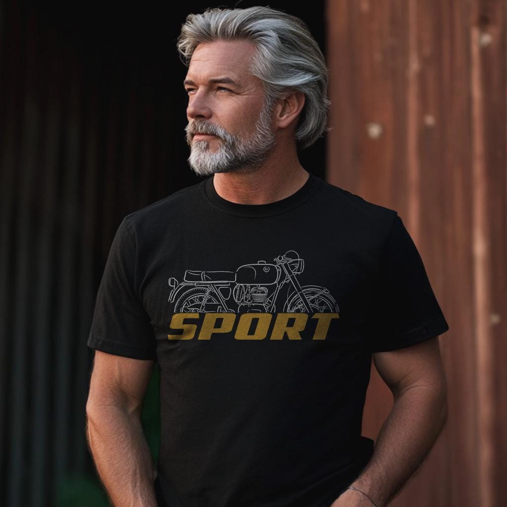 OSSA 250 Sport 1969 - 1971 Inspired T-Shirt - Motorcycle Tee Shirt for Riders