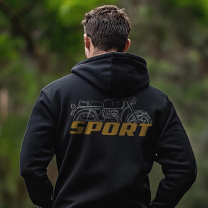 OSSA 250 Sport 1969 - 1971 Inspired Hoodie - Motorcycle Sweatshirt for Riders