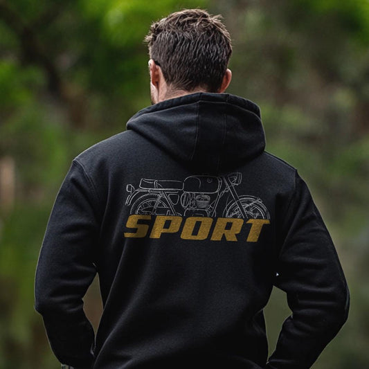 OSSA 250 Sport 1969 - 1971 Inspired Hoodie - Motorcycle Sweatshirt for Riders