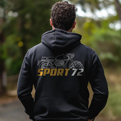 OSSA 250 Sport 72 1972 - 1973 Inspired Hoodie - Motorcycle Sweatshirt for Riders