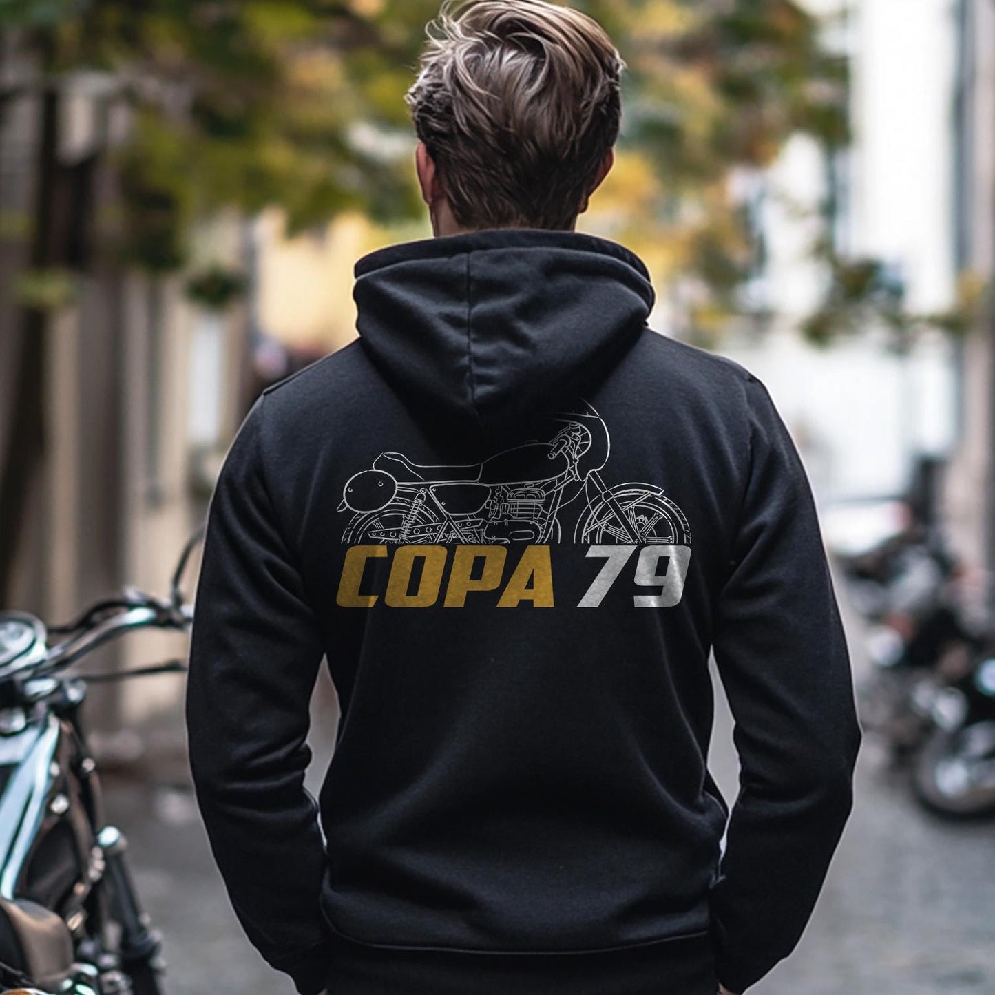 OSSA 250 Copa 79 1979 - 1985 Inspired Hoodie - Motorcycle Sweatshirt for Riders