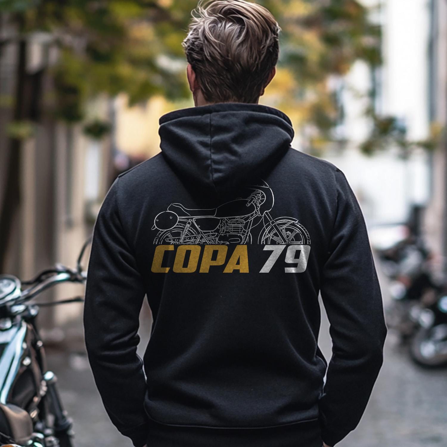 OSSA 250 Copa 79 1979 - 1985 Inspired Hoodie - Motorcycle Sweatshirt for Riders