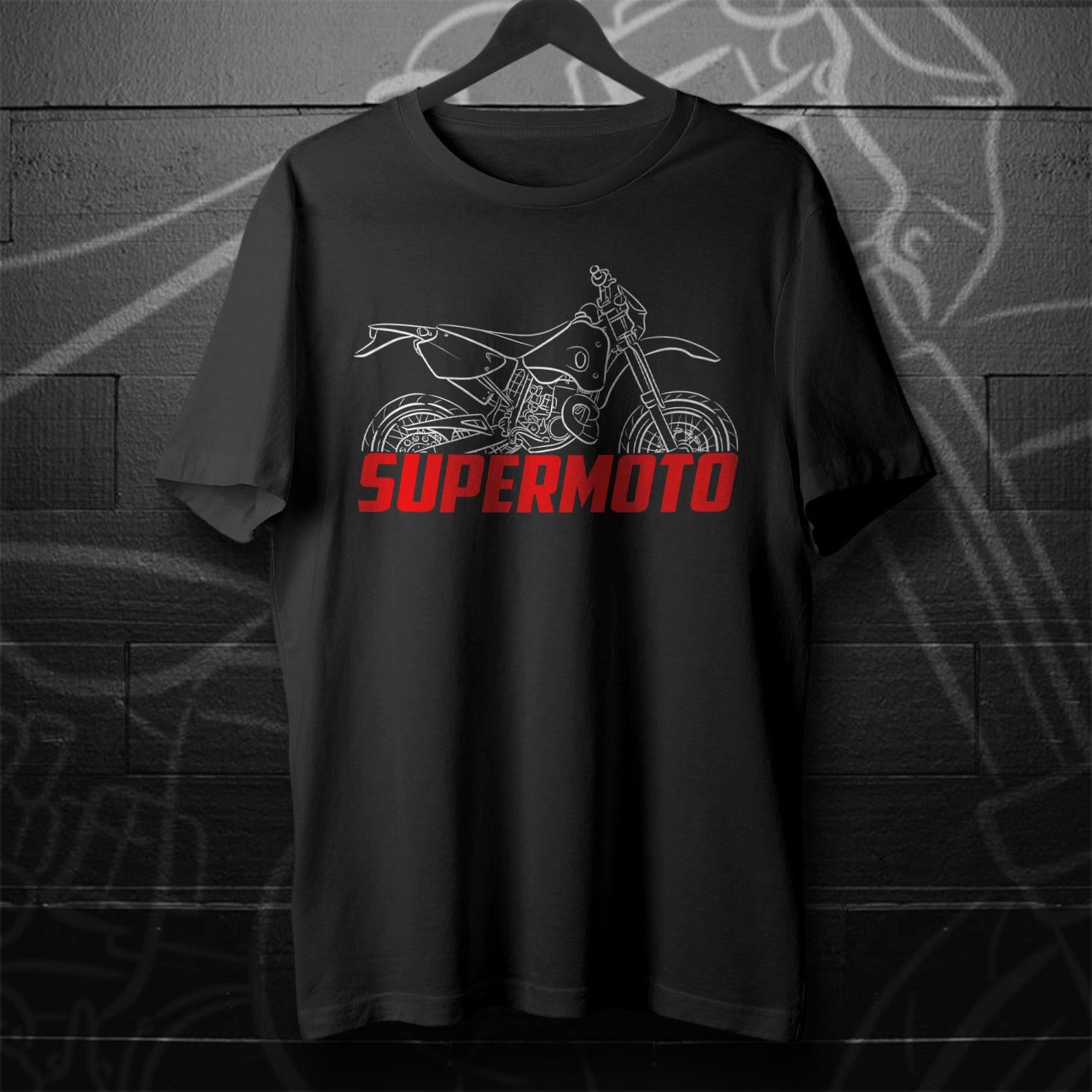 Maico Supermoto Inspired T-Shirt - Motorcycle Tee Shirt for Riders