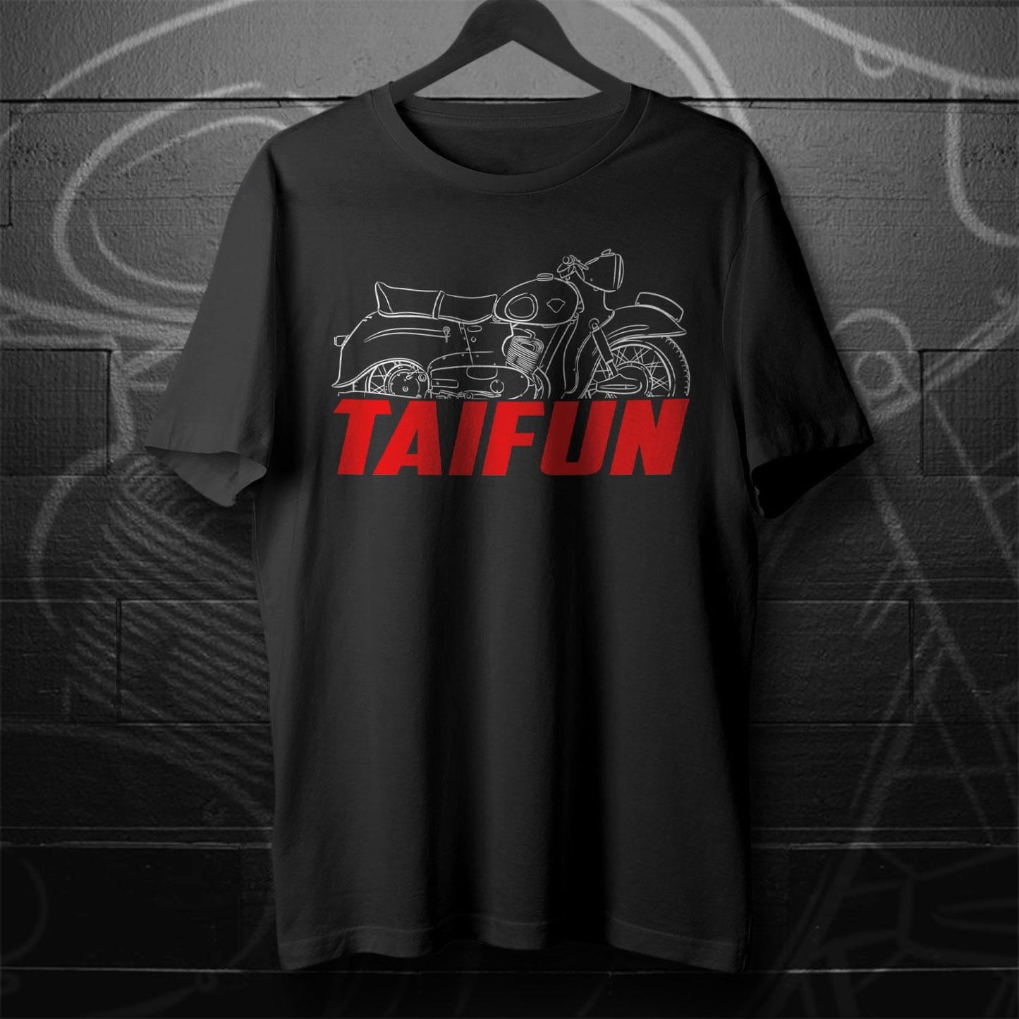 Maico Taifun 1953 - 1958 Inspired T-Shirt - Motorcycle Tee Shirt for Riders