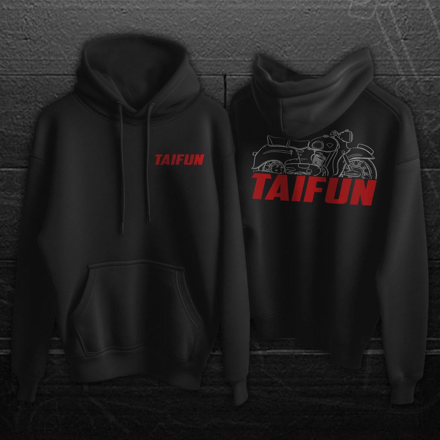 Maico Taifun 1953  - 1958 Inspired Hoodie - Motorcycle Sweatshirt for Riders