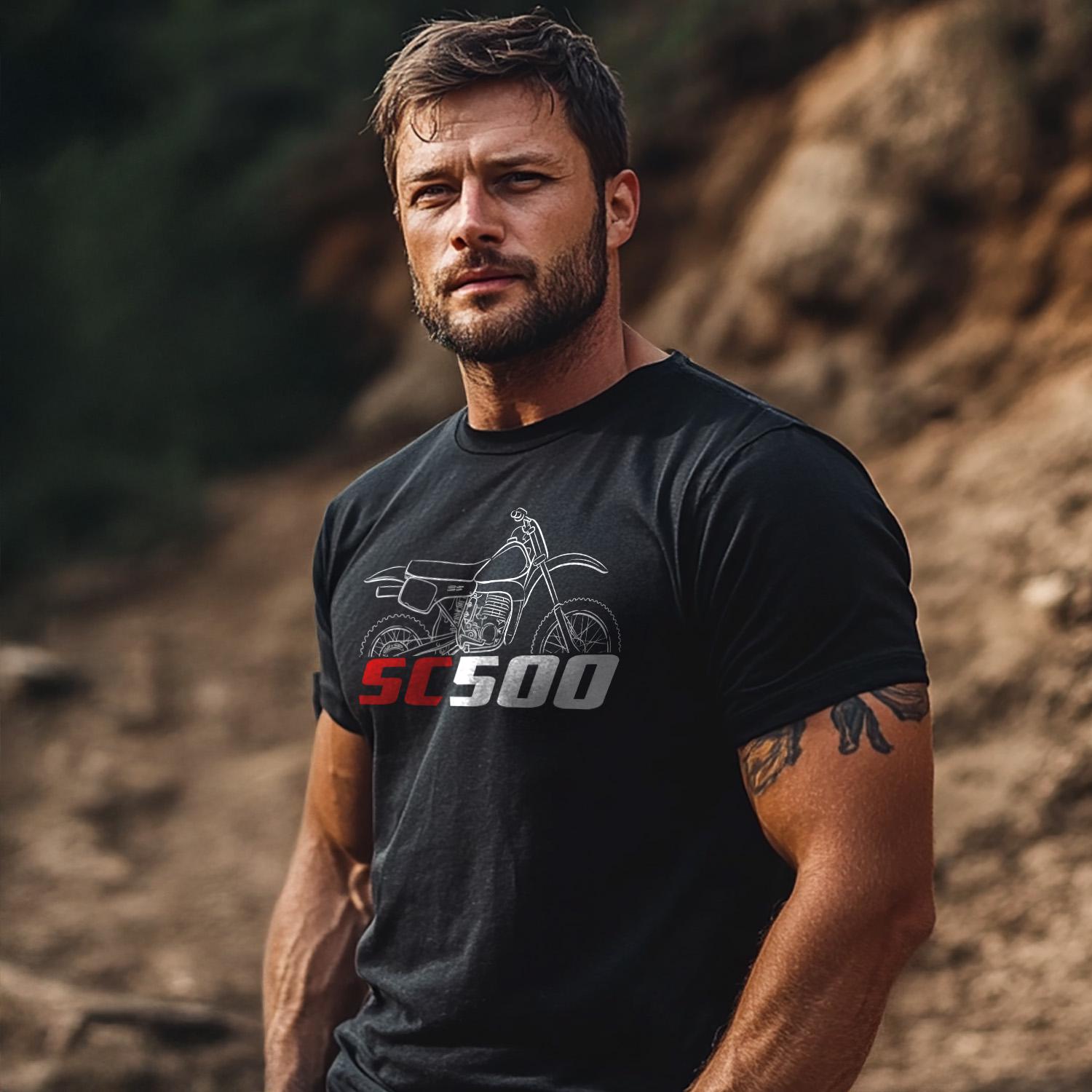 Maico SC 500 1984 Inspired T-Shirt - Motorcycle Tee Shirt for Riders