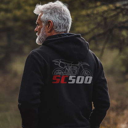 Maico SC 500 1984 Inspired Hoodie - Motorcycle Sweatshirt for Riders