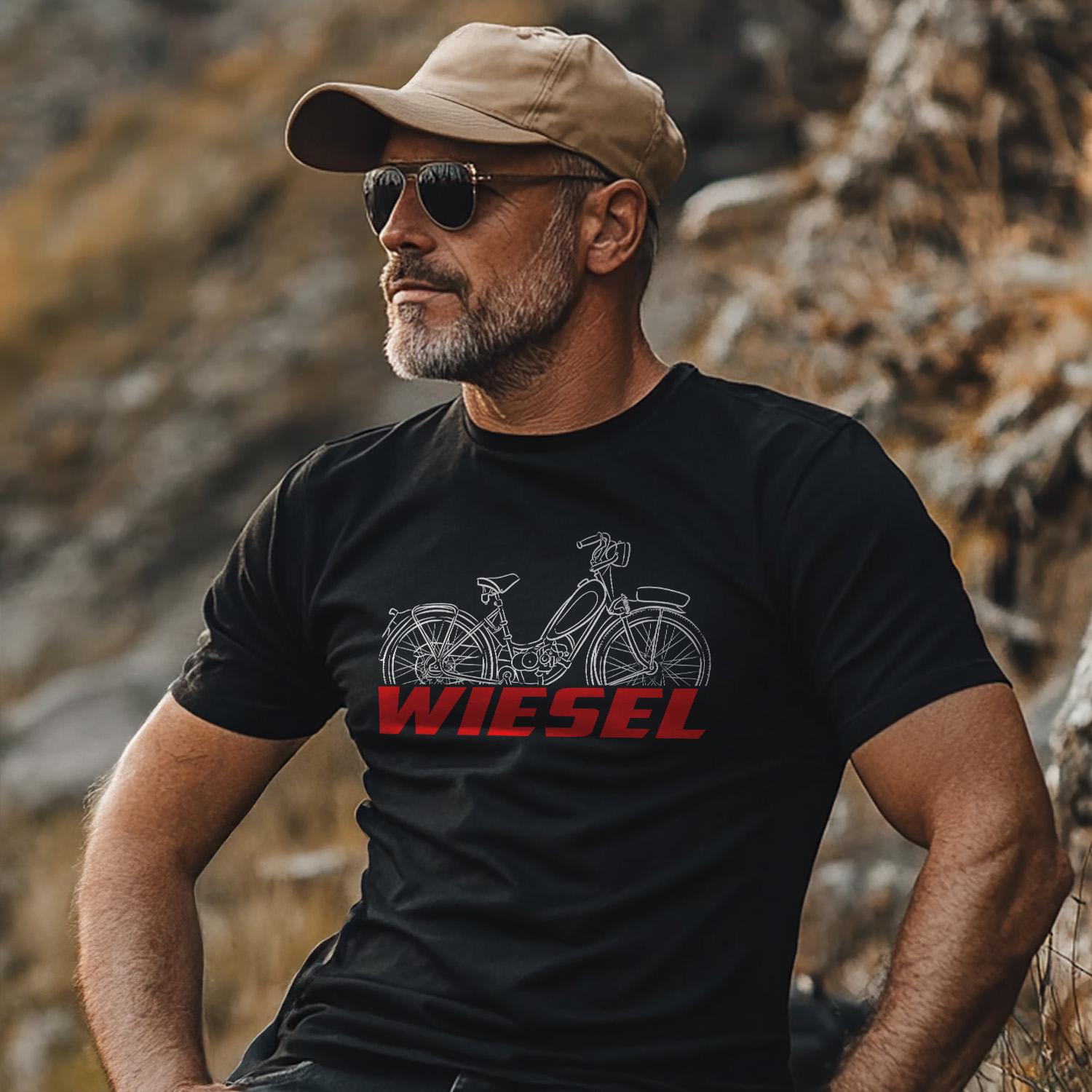 Maico MP F60 Wiesel 1938 - 1939 Inspired T-Shirt - Motorcycle Tee Shirt for Riders