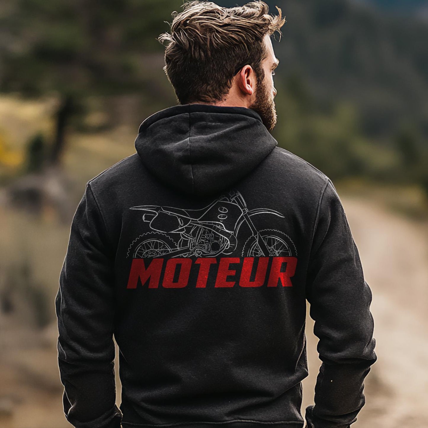 Maico Moteur 620 1994 - 1996 Inspired Hoodie - Motorcycle Sweatshirt for Riders