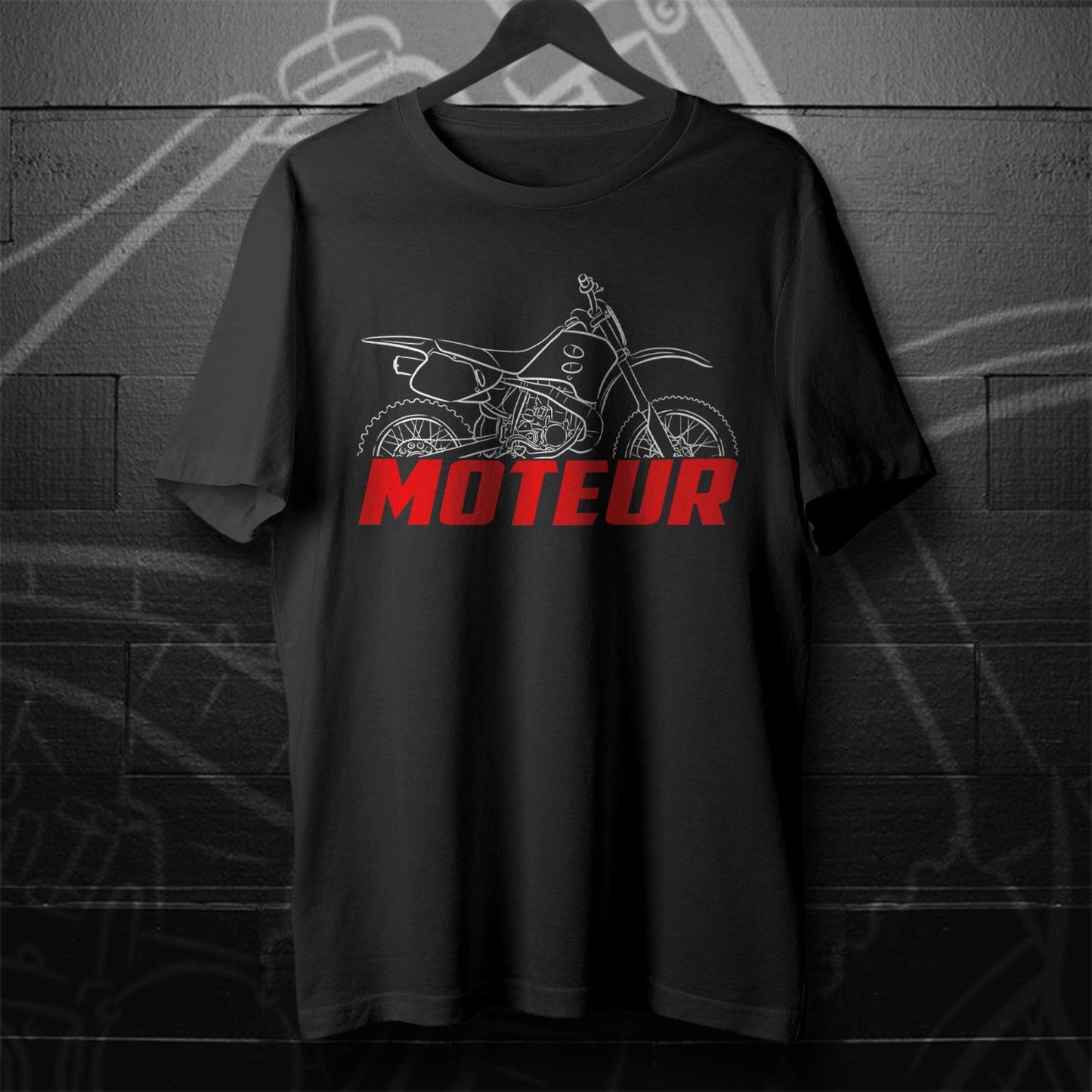 Maico Moteur 620 1994 - 1996 Inspired T-Shirt - Motorcycle Tee Shirt for Riders