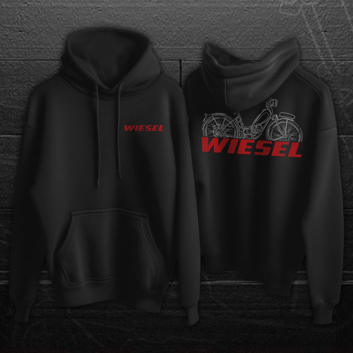 Maico MP F60 Wiesel 1938 - 1939 Inspired Hoodie - Motorcycle Sweatshirt for Riders