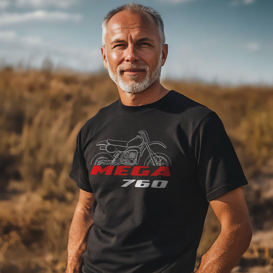 Maico Mega 760 Inspired T-Shirt - Motorcycle Tee Shirt for Riders