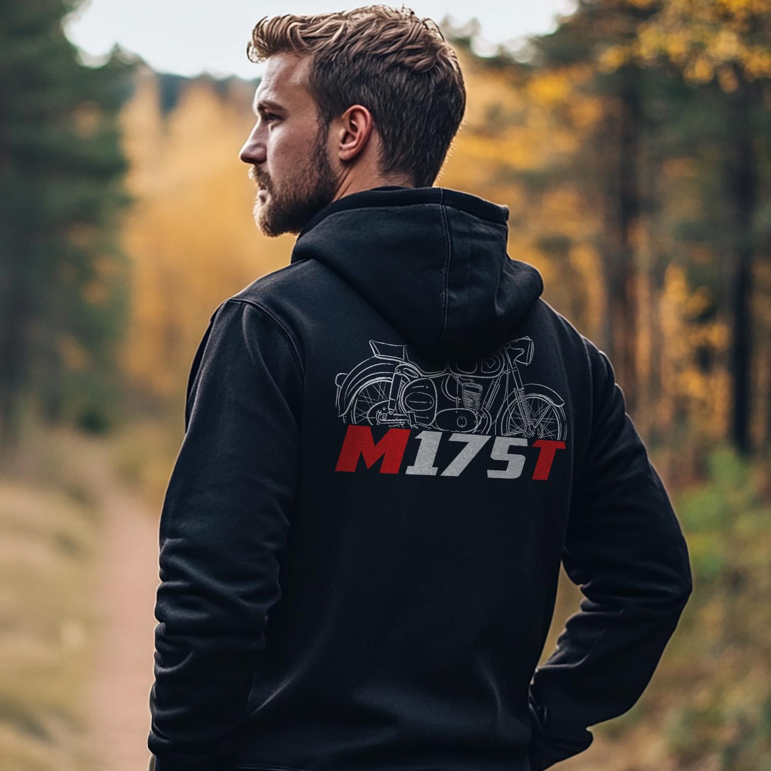 Maico M175T 1953 - 1954 Inspired Hoodie - Motorcycle Sweatshirt for Riders