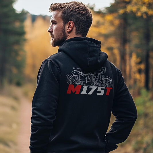 Maico M175T 1953 - 1954 Inspired Hoodie - Motorcycle Sweatshirt for Riders