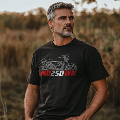 Maico MD 250 WK 1979 - 1983 Inspired T-Shirt - Motorcycle Tee Shirt for Riders