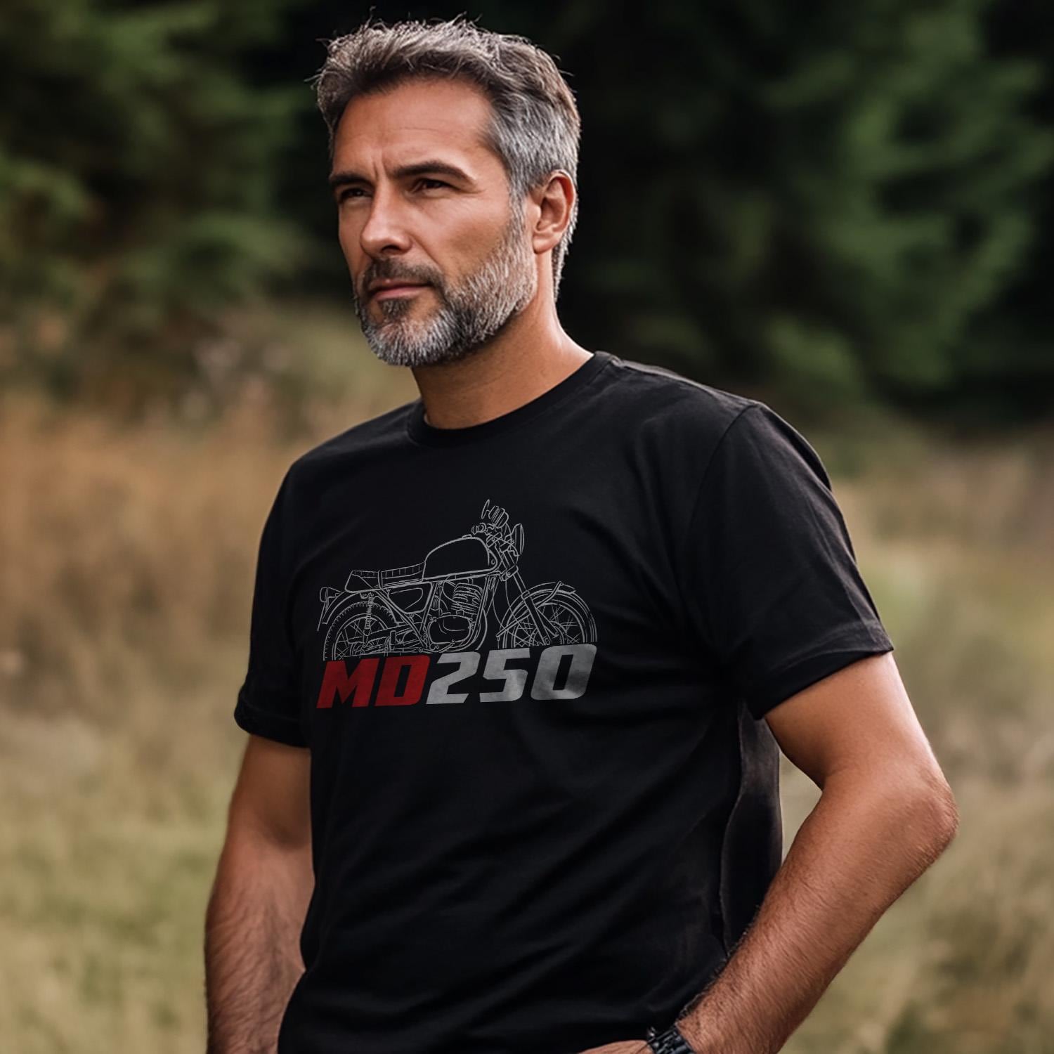 Maico MD 250 1974 - 1979 Inspired T-Shirt - Motorcycle Tee Shirt for Riders