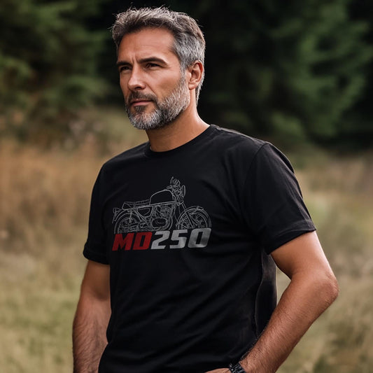 Maico MD 250 1974 - 1979 Inspired T-Shirt - Motorcycle Tee Shirt for Riders