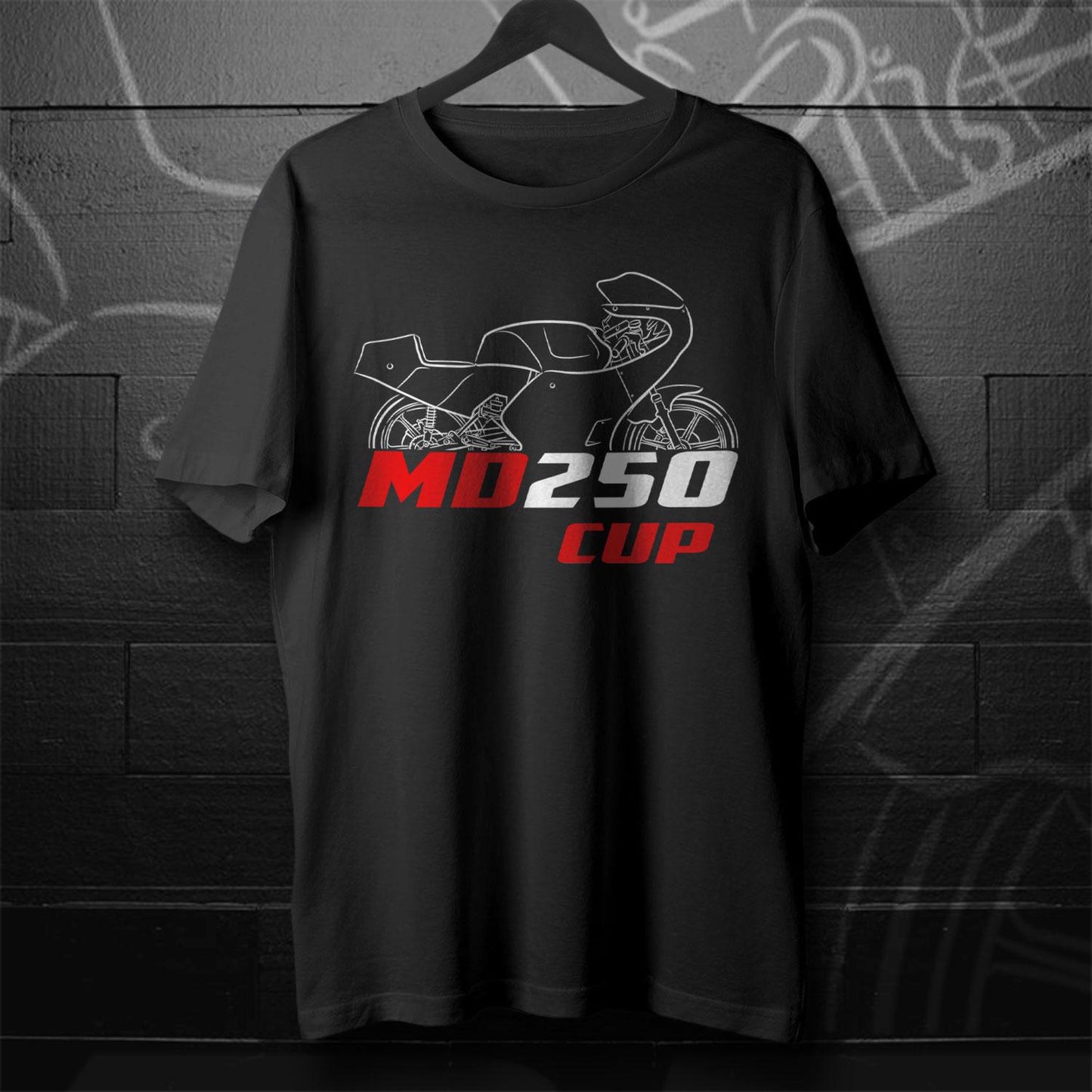 Maico MD 250 Cup 1981 - 1982 Inspired T-Shirt - Motorcycle Tee Shirt for Riders