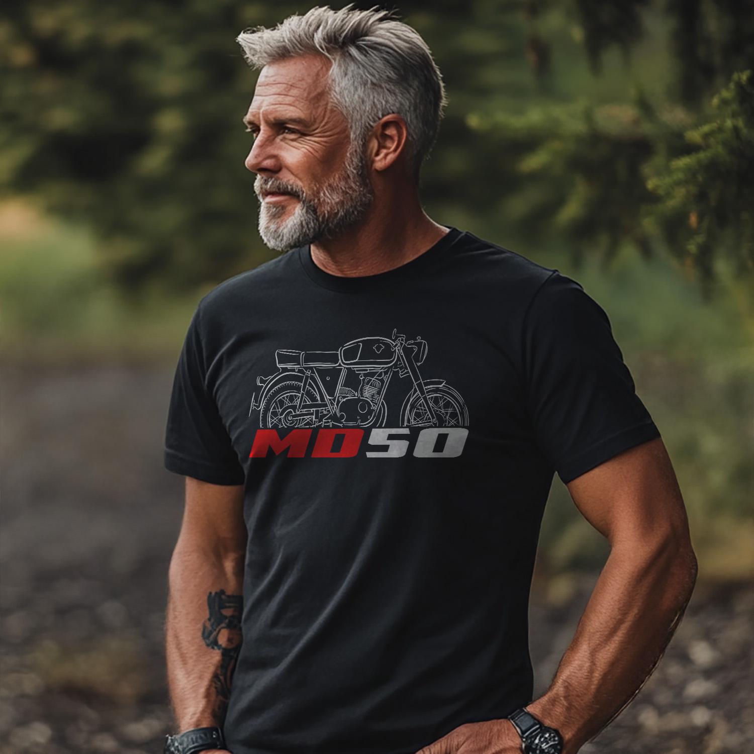 Maico MD 50 1971 - 1976 Inspired T-Shirt - Motorcycle Tee Shirt for Riders