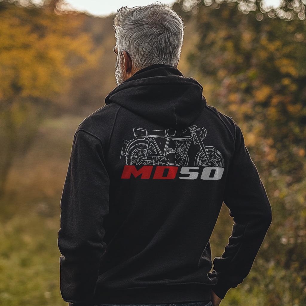 Maico MD 50 1971 - 1976 Inspired Hoodie - Motorcycle Sweatshirt for Riders