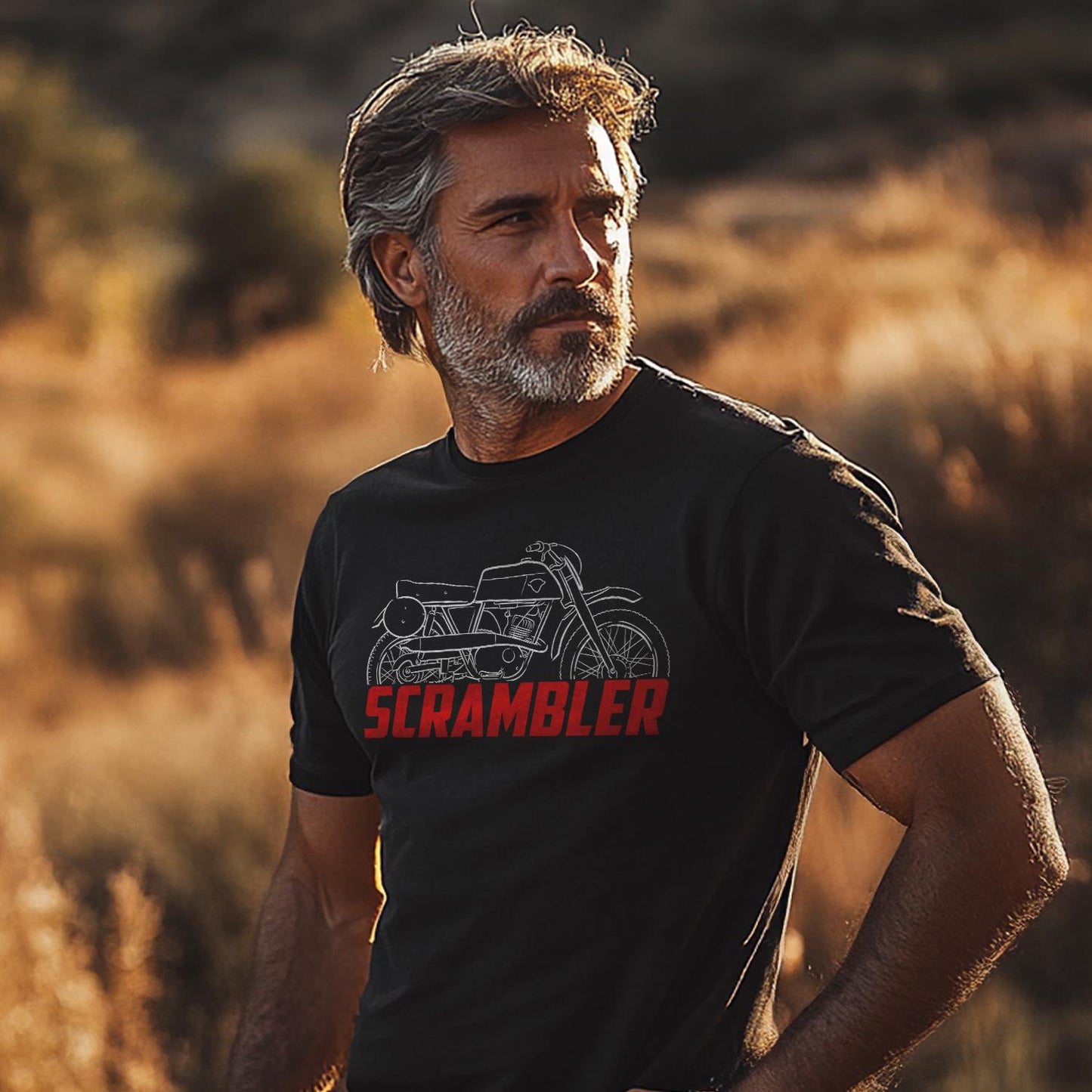 Maico MC Scrambler 125 Inspired T-Shirt - Motorcycle Tee Shirt for Riders
