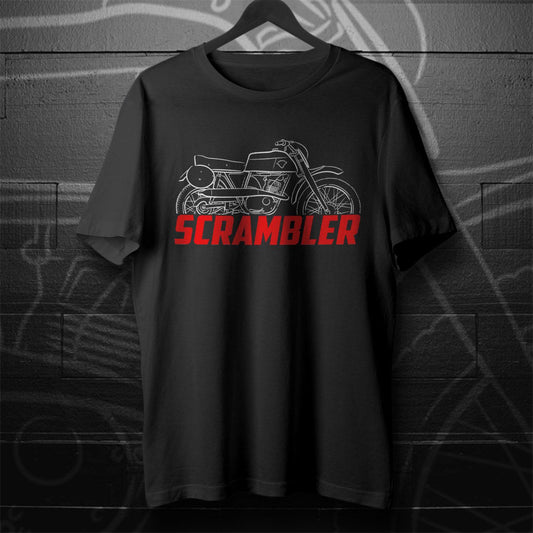 Maico MC Scrambler 125 Inspired T-Shirt - Motorcycle Tee Shirt for Riders