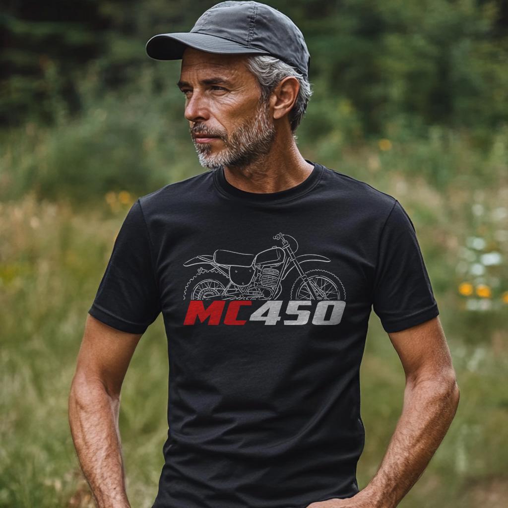 Maico MC 450 1976 Inspired T-Shirt - Motorcycle Tee Shirt for Riders