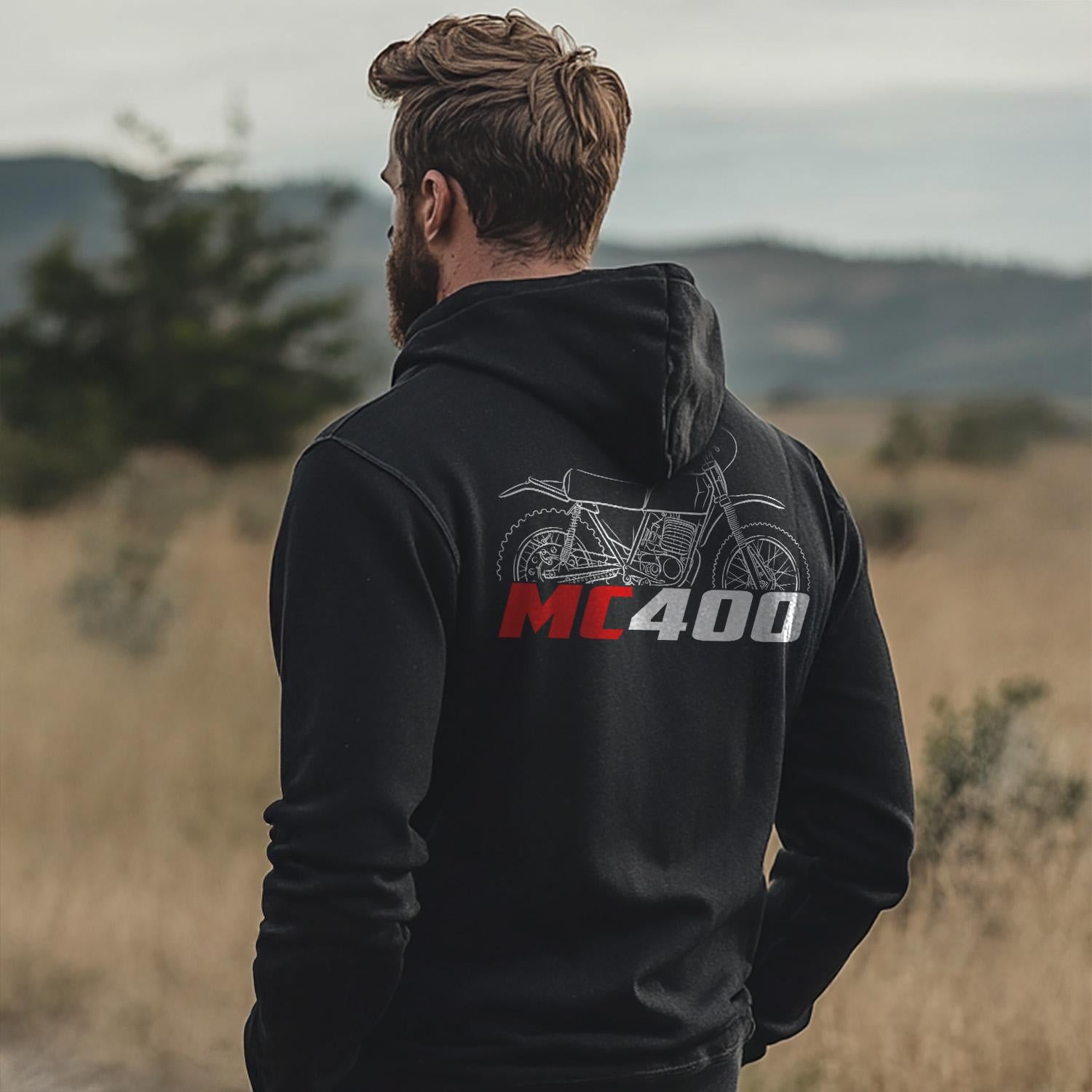 Maico MC 400 Inspired Hoodie - Motorcycle Sweatshirt for Riders