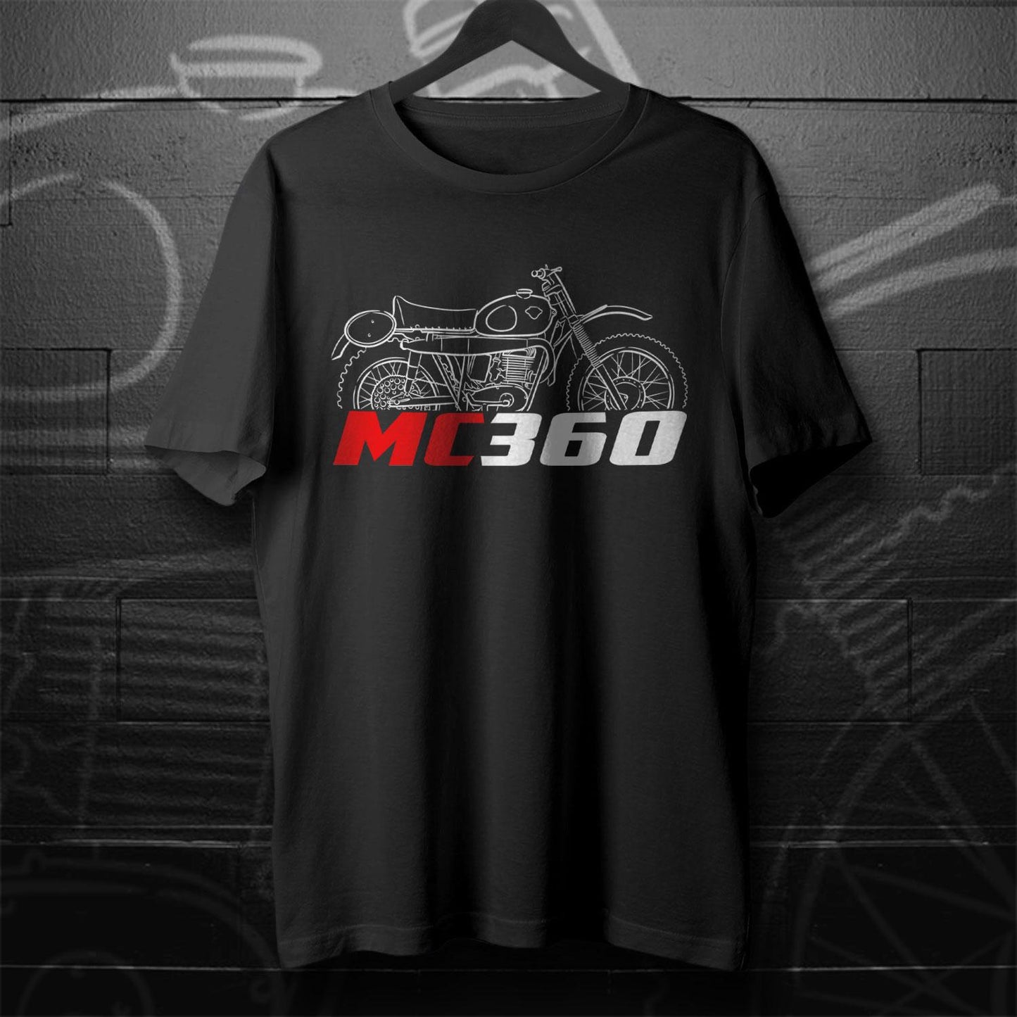 Maico MC 360 Inspired T-Shirt - Motorcycle Tee Shirt for Riders