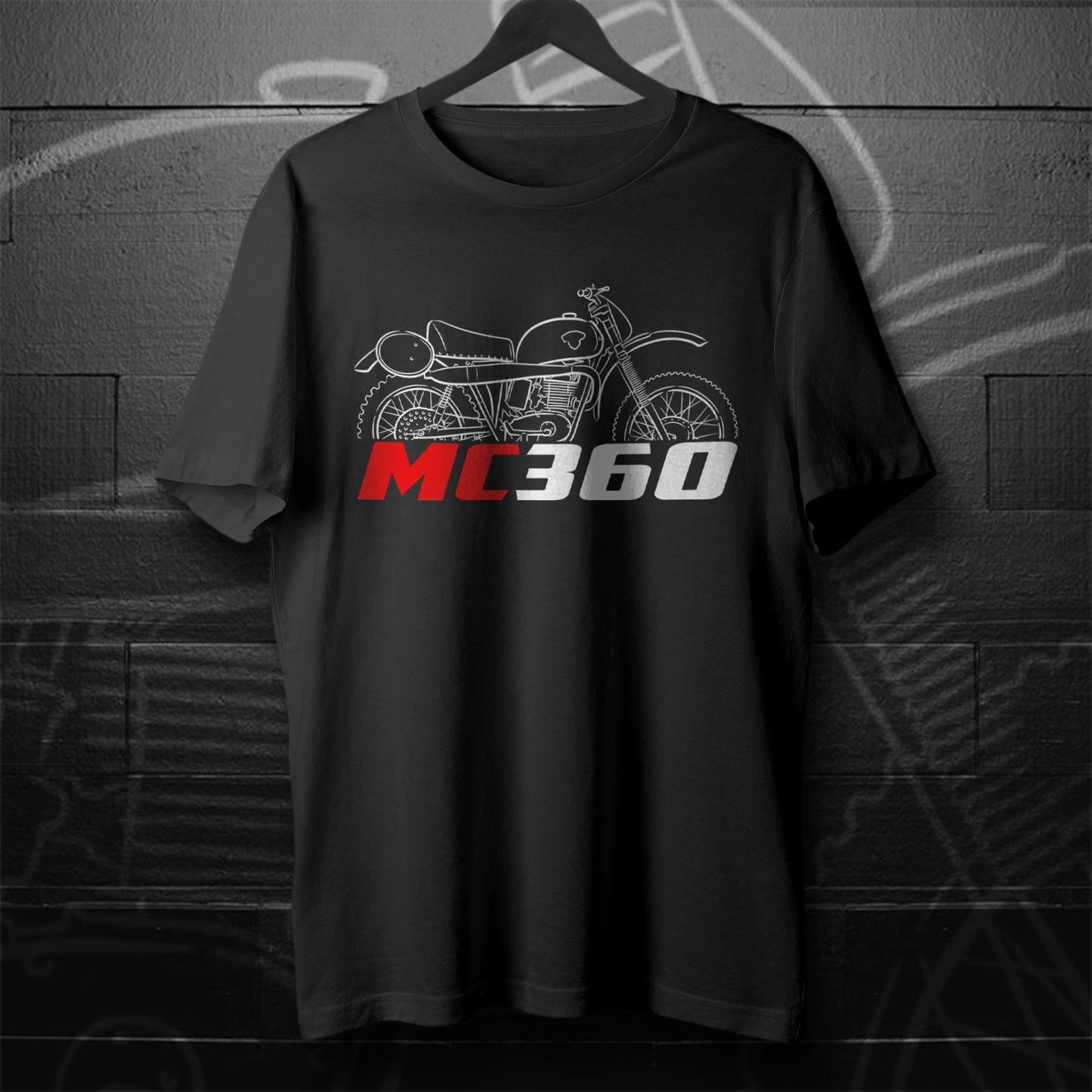 Maico MC 360 Inspired T-Shirt - Motorcycle Tee Shirt for Riders