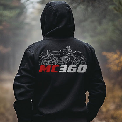 Maico MC 360 Inspired Hoodie - Motorcycle Sweatshirt for Riders