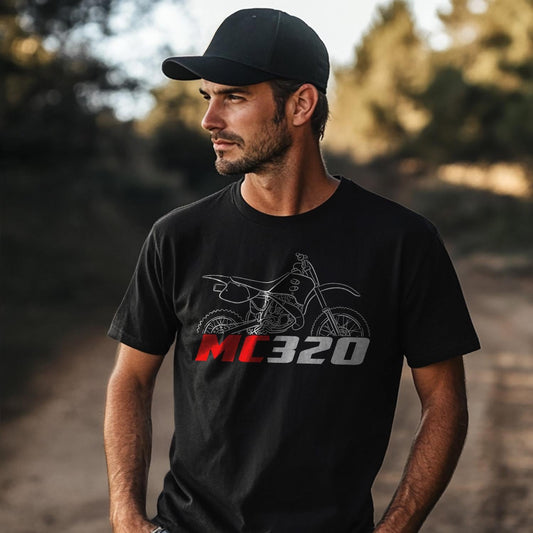 Maico MC 320 1994 - 1996 Inspired T-Shirt - Motorcycle Tee Shirt for Riders