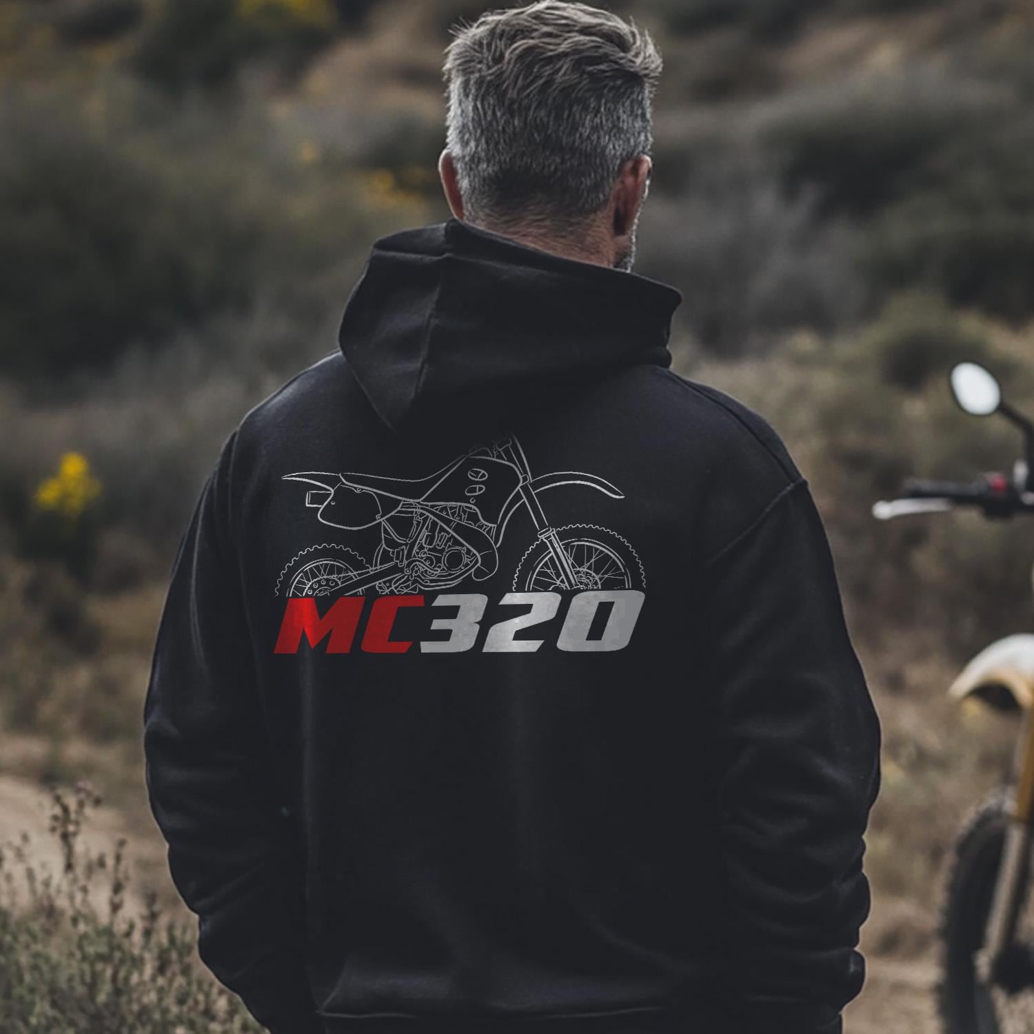 Maico MC 320 1994 - 1996 Inspired Hoodie - Motorcycle Sweatshirt for Riders