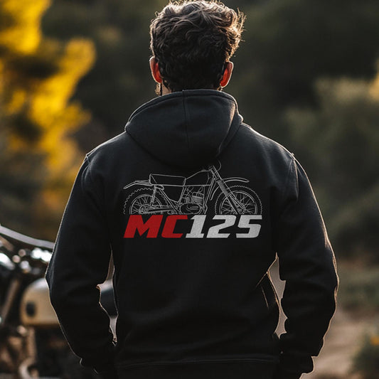 Maico MC 125 Inspired Hoodie - Motorcycle Sweatshirt for Riders