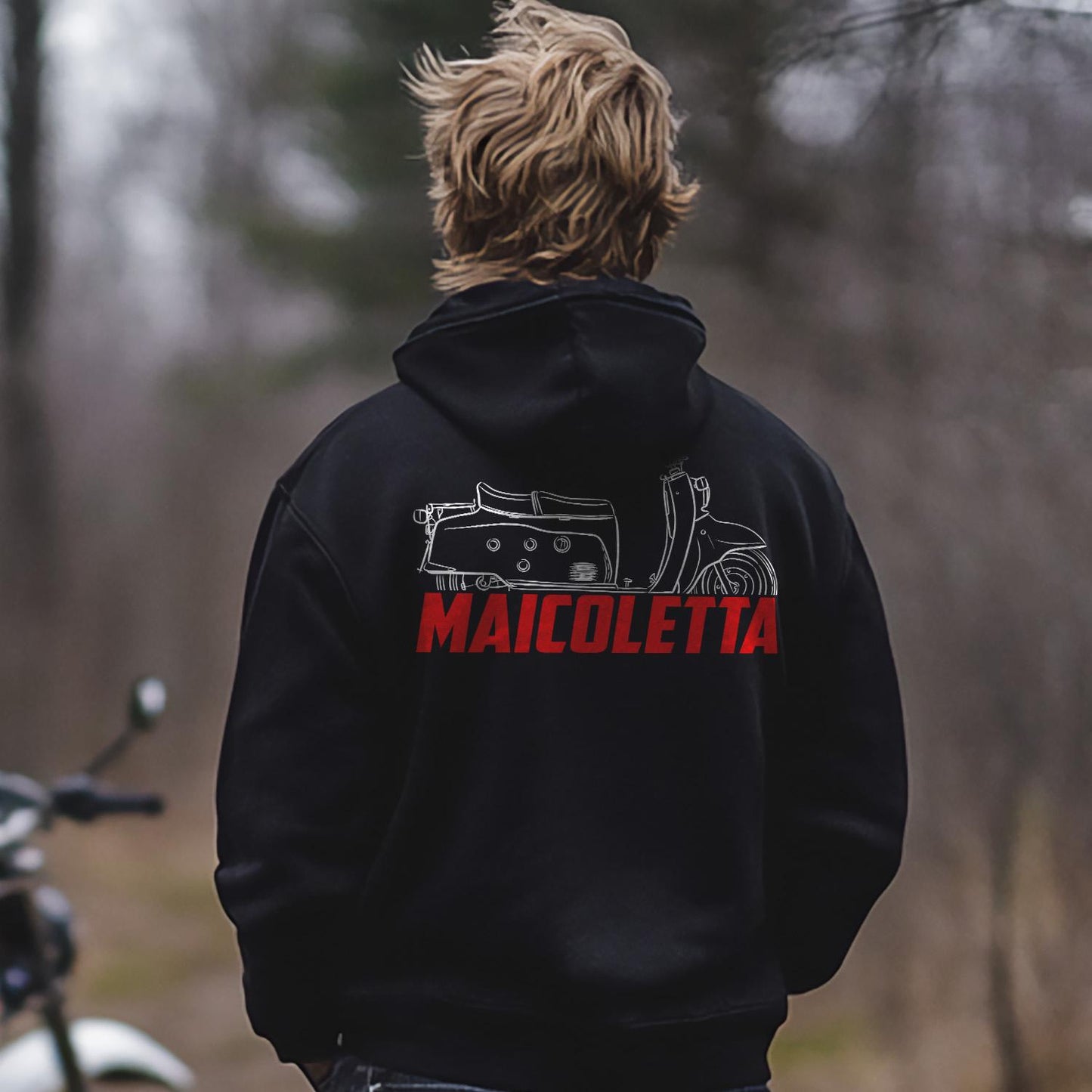 Maico Maicoletta 1954 - 1966 Inspired Hoodie - Motorcycle Sweatshirt for Riders